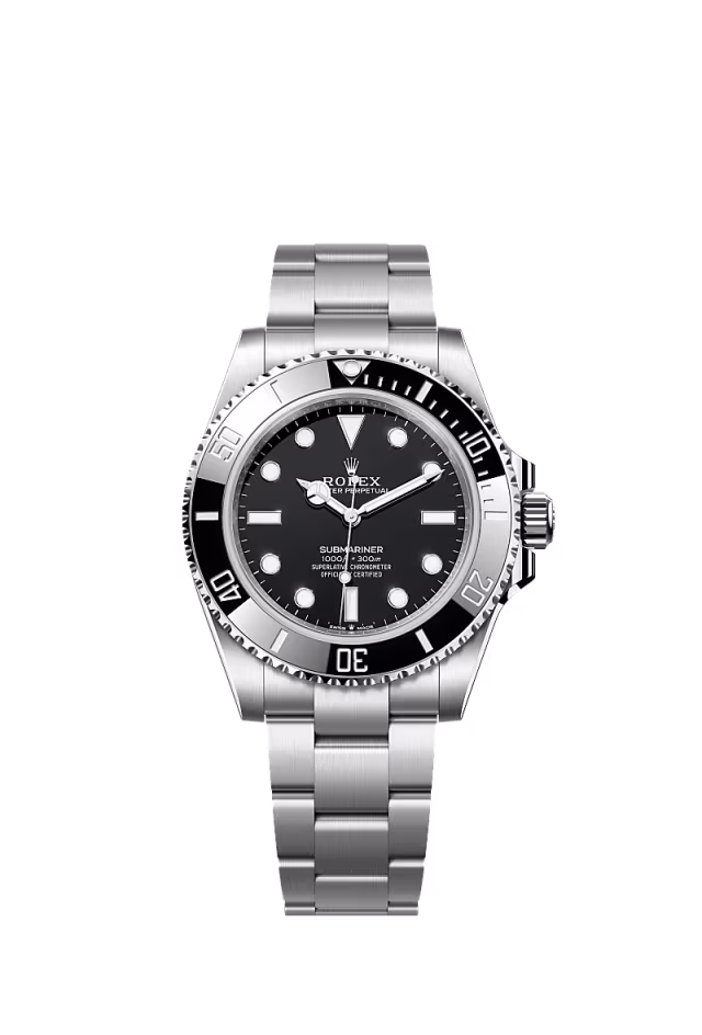 Rolex Submariner black dial watch