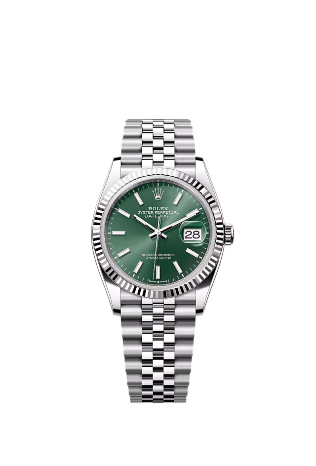 Rolex Submariner Green dial watch